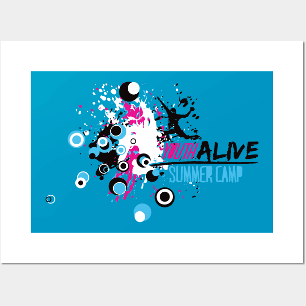 Youth Alive Summer Camp Wall Art by nomadearthdesign